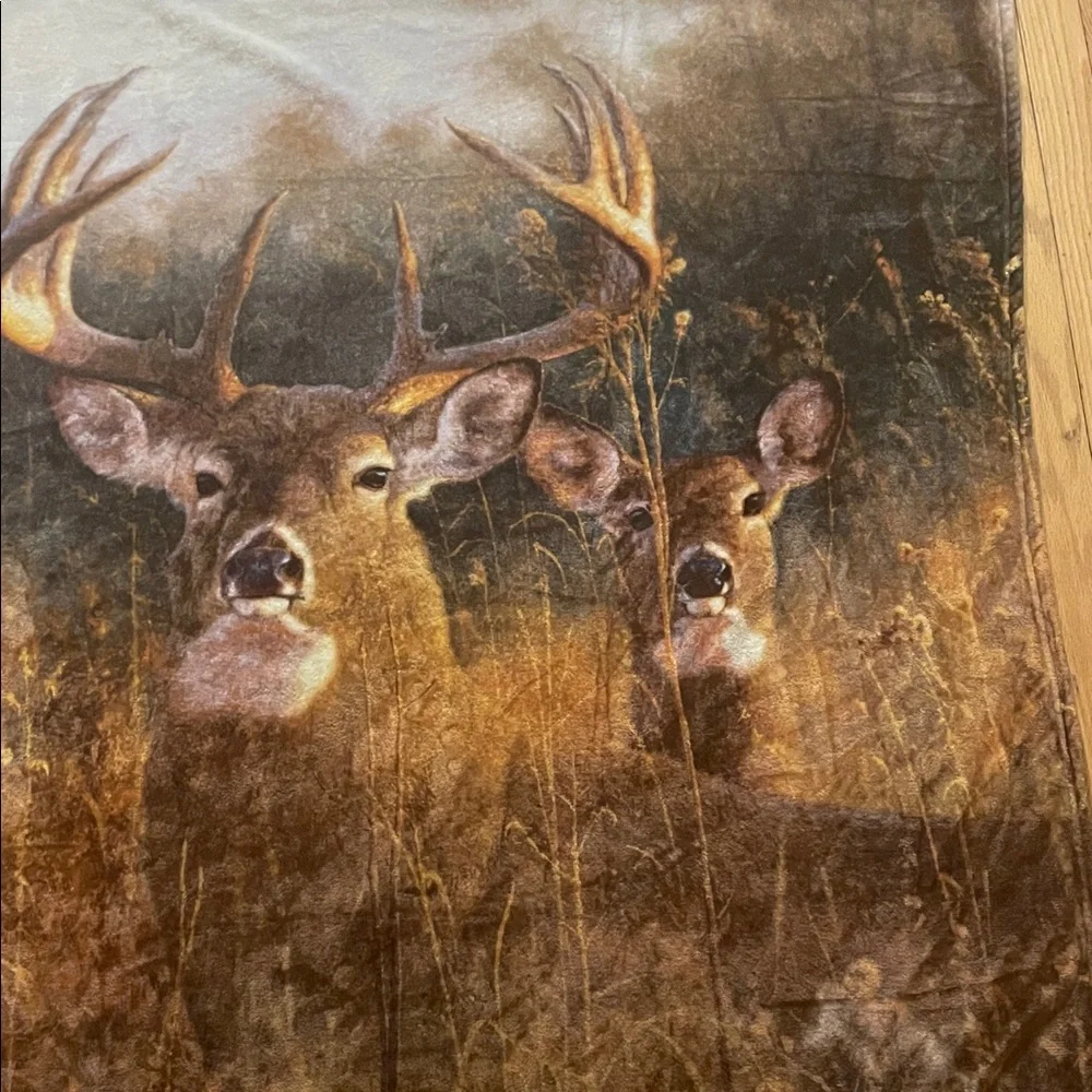 Deer Blanket - Picture 2 of 3